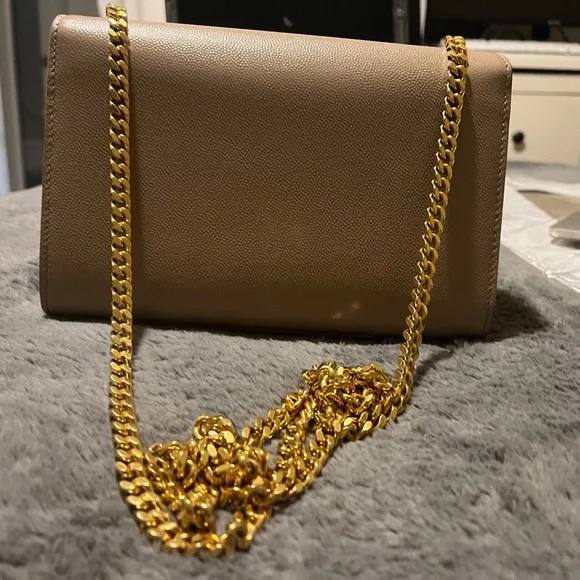 YSL- Dark Beige small Kate